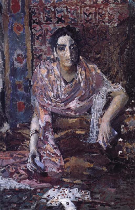 Mikhail Vrubel The female augur china oil painting image